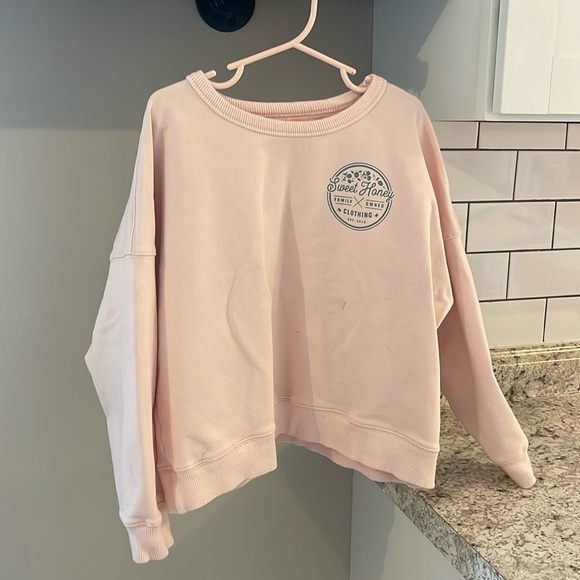 SweetHoney Other - Sweet Honey sweat shirt , size 10 y, stain on front